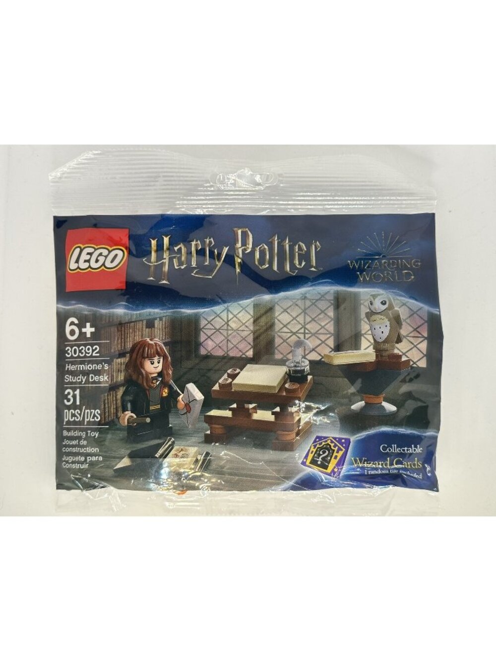 Lego Harry Potter Hermiones Study Desk Set 30392 31 Pieces Collectible Wizard Ca
